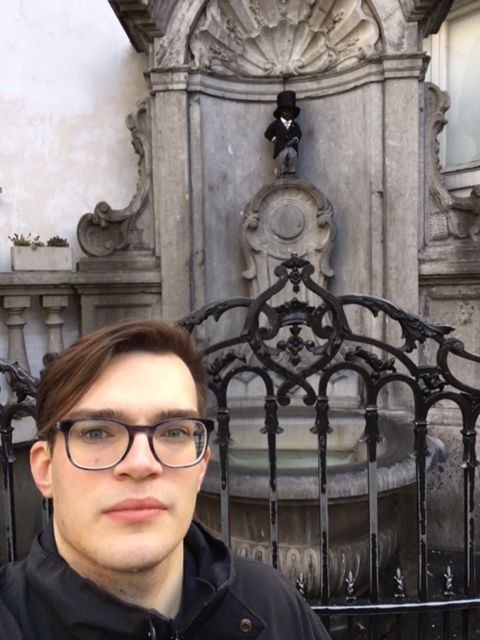 Selfie with Manneken Pis